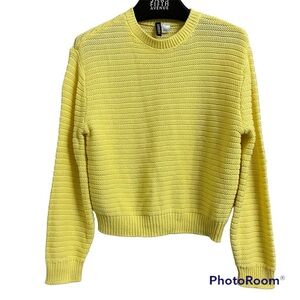 Divided H&M Yellow Women’s Sweater - Size Medium